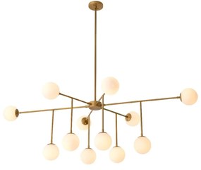 Lustra moderna cu 12 surse de lumina design LUX Aram
