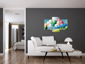 Tablou - Peisaj cu nor (90x60 cm)