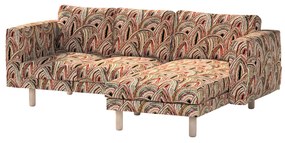 Husă pentru canapeaua Norsborg cu 3 locuri și șezlong Norsborg