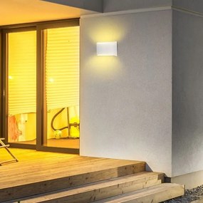 Aplica LED de exterior/9W/230V 4000K IP54 albă