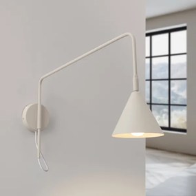 Sollux SL.2494 - Lampă de perete NOX 1xE14/10W/230V crem