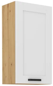 Dulap superior Lesana 2 (alb + stejar artisan) 50 G-90 1F . 1063968