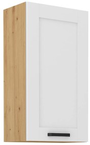Zondo Dulap superior Lesana 2 (alb + stejar artisan) 50 G-90 1F . 1063968