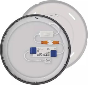 Plafonieră negru-mat LED Nexxo – EMOS