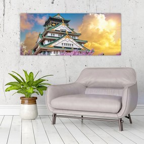 Tablou - Castelul Osaka (120x50 cm)