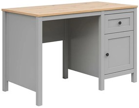 Masă de scris Salga 1 (gri arctic + stejar artisan) . Promo -30%. 1098465