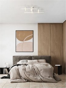 Lustra aplicata LED moderna design geometric PACE