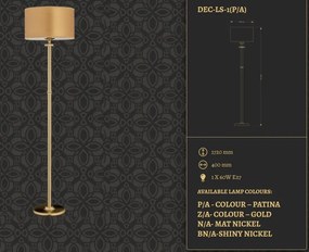 Lampadar design clasic realizat manual Decor