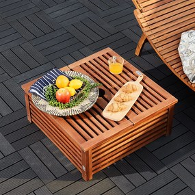 Deuba Husa suport pentru umbrela 62x62x26cm - salcam