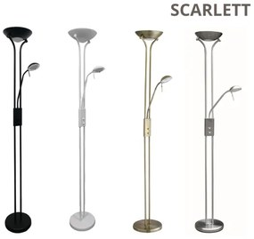 Lampă de podea dimmabilă SCARLETT Brilagi, 1xR7s/230W/230V + 1xG9/40W, bronz