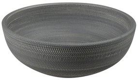 Sapho - Lavoar pentru blat PRIORI Ø 41 cm, ceramică/gri