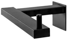 Suport hartie igienica negru mat 392599