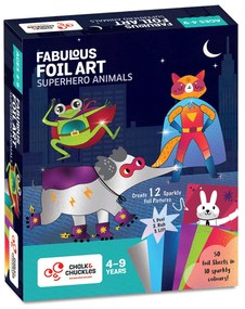 ARTA CU FOLII DE TRANSFER - SUPEREROI - CHALK AND CHUCKLES (CCPPL098)