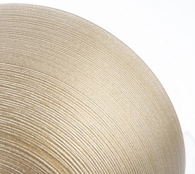 Bol din sticlă Orion Golden, diametru 21 cm, diam. 21 cm