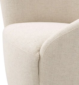 Fotoliu pivotant design elegant LUX Colin left, pausa natural 115056 HZ