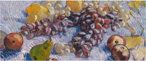 Tablou - Vincent van Gogh, Grapes, Lemons, Pears, and Apples, reproducere (120x50 cm)