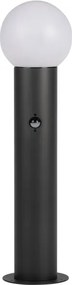 Kanlux 46086-Lampă de exterior cu senzor STONO 1xE27/15W/230V 80 cm IP65 antracit
