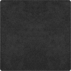 vidaXL Covor Shaggy Antiderapant Gri închis 200 x 200 cm PP