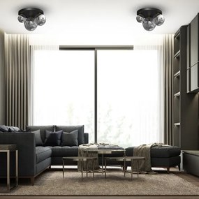 Plafonieră REFLEX 2xE14/40W/230V + 1xE27/60W/230V