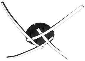 Brilagi - Plafonieră LED STRIPES, 32 W, 230 V, neagră