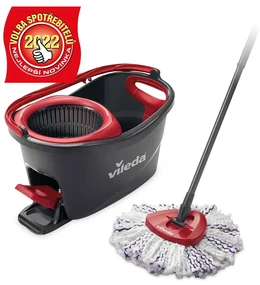 Mop rotativ cu găleată Turbo 3v1 – Vileda