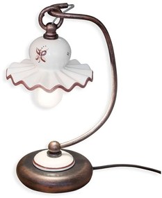 Veioza design clasic realizata manual din ceramica ROMA