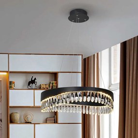 Lustra LED suspendata design elegant Selene 60cm