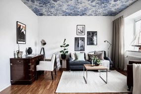 Fototapet, Porcelain, Blue, Rebel Walls