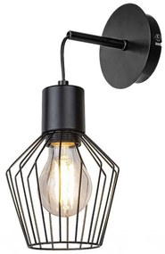 Aplica de perete metal stil industrial Belano