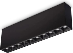 Spot LED aplicat tavan LIKA PL 21W 3000K NERO