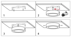 Plafonieră LED LED/12W/230V