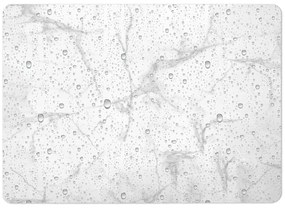 Covoraș de baie alb-gri din diatomit 50x70 cm Aqua – douceur d'intérieur