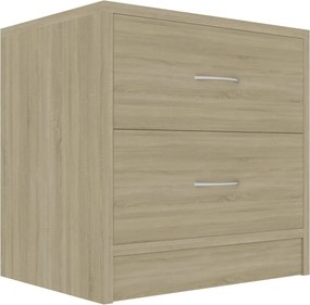 vidaXL Noptieră, stejar sonoma, 40x30x40 cm, lemn prelucrat