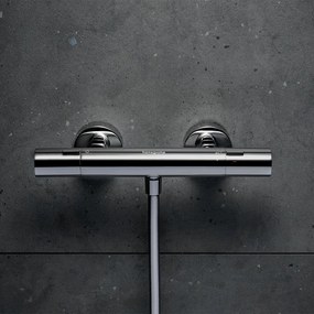 Baterie dus Hansgrohe Ecostat Fine termostatata crom lucios