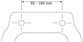 Capac WC Wenko Rieti, 44,5 x 37 cm, alb