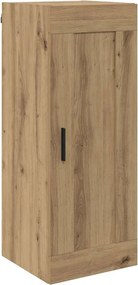 vidaXL Dulap montat pe perete Stejar Artizanal 34,5 x 34 x 90 cm
