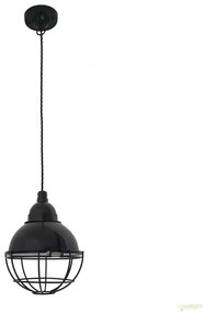 Pendul design industrial Claire negru 62802