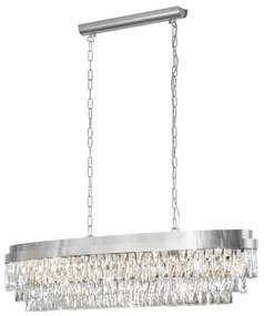 Lustră pe lanț VALPARAISO 13xE14/40W/230V crom lucios Eglo 39495