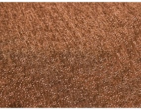 Colțar teracotă extensibil/cu spațiu de depozitare cu tapițerie din chenille (cu colț pe partea dreaptă/cu șezlong) Everest – Bobochic Paris