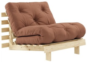 Fotoliu variabil Karup Design Roots Raw/Clay Brown