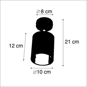 Spotlight modern negru - Lofty