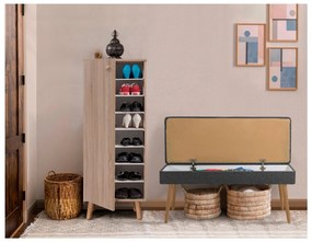 Mobilier Hol Beside 1 (stejar sonoma + antracit) . 1093983
