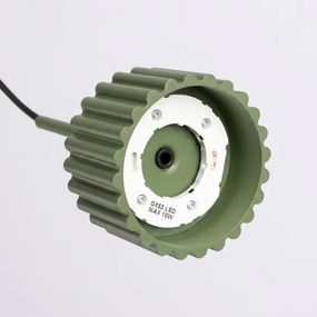 Sollux SL.2679 - Lustră suspendată pe cablu AURA 1xGX53/10W/230V verde