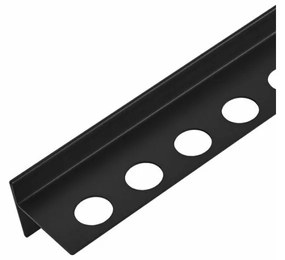 Listwa spadkowa podłogowa BLACK 120 cm LEWA 5905351340605