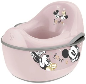 Keeeper Nebun Minnie Șoarece 4 v 1 cu anti-alunecare - roz pudra