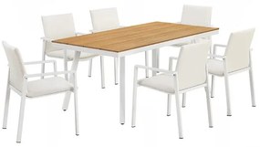 Juskys Set de grădină din aluminiu Maui - bej