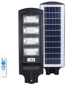 Lampă stradală solară cu senzor URBI LED/11W/3,2V 6500K + telecomandă IP54