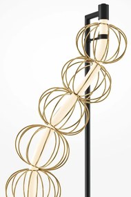 Lampadar LED design decorativ Golden Cage