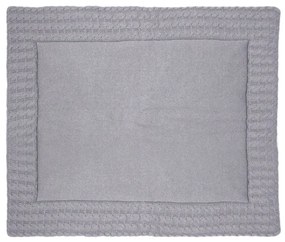 Covoraș de joacă din bumbac Kindsgut Mat, 70 x 90 cm, gri