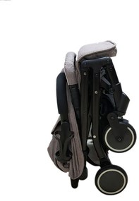 Carucior nou nascuti 2 in 1 BABY CARE™ PRO A8, Transformabil in troller, Spatar reglabil in 3 trepte, Roti cu rulment, Frana picior,Pliabil ,GRI